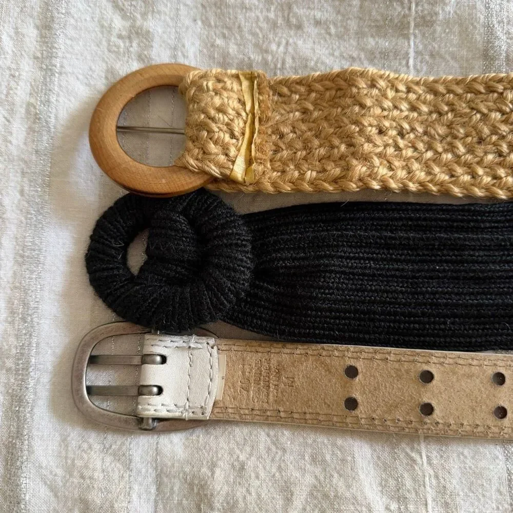 Miscellaneous Belt Lot of 3